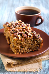 Greek walnut spice cake