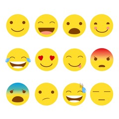 12 Set of Emojis
