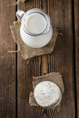 Obraz na płótnie Canvas Milk Powder (close-up shot)
