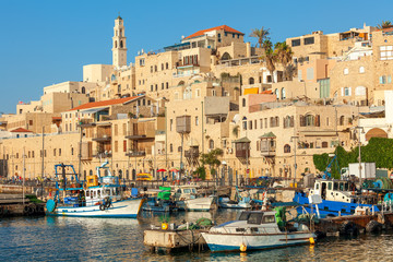 View of old Jaffa in Israel.