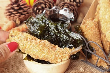 shishamo fried with sause is a delicious.