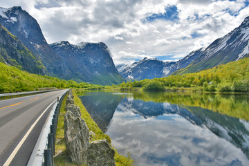 Romsdalen valley, Norway.