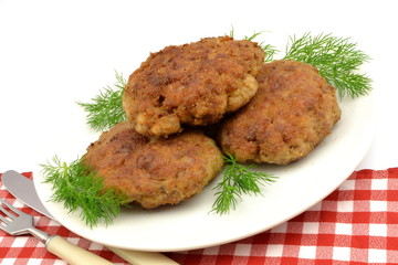 wieprzowe kotlety mielone