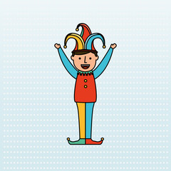 jester carnival design 