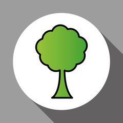 eco tree design , vector illustration