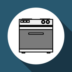 stove icon design , vector illustration