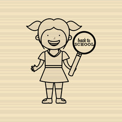 students back to school design 