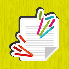 School Supplies design 