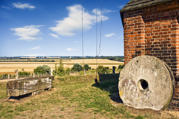 Windmühle in Boiensdorf, Ostseeküste Salzhaff, Mecklenburg Vorpommern