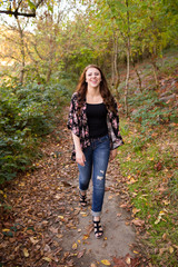 High School Senior Portrait Outdoors