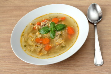 zupa flaki drobiowe