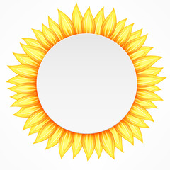 Round flower icon