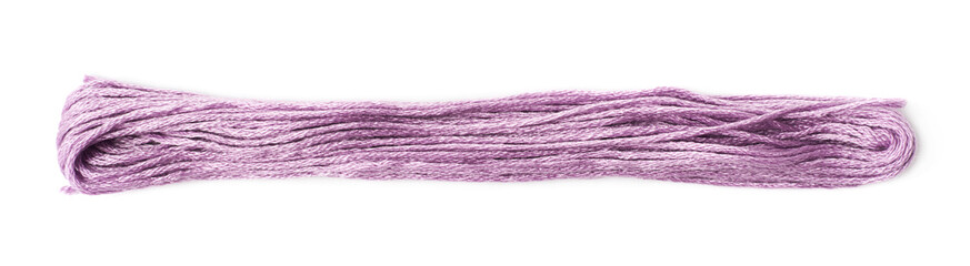 Embroidery thread yarn isolated