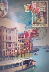 Selbstklebende Fototapete Phantasie Urlaub in Italien-Venedig