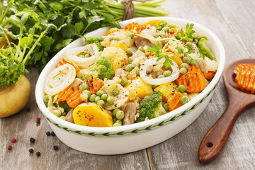 Meat stew with vegetables