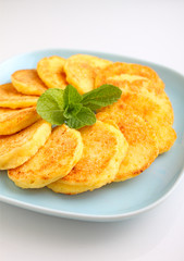 cutlets (pancake) from caviar fish