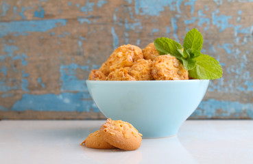 homemade cookies with oatmeal