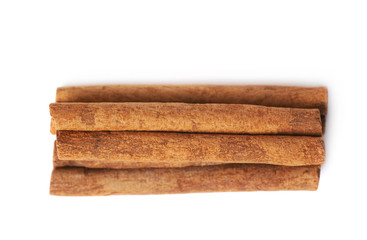 Cinnamon stick isolated