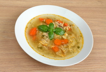 zupa flaki drobiowe