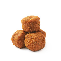 Cheese snack ball isolated