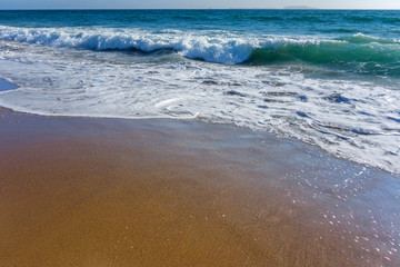 Breezy weather at Mandalay Beach, Oxnard, CA