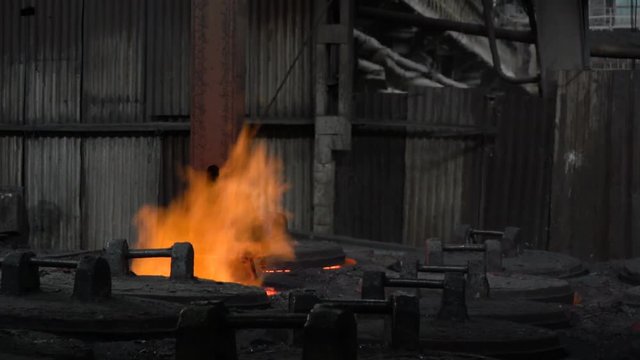 Grasping the deficient burning in the fire of the workpiece 5