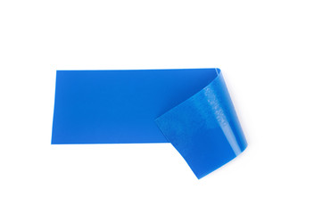 Fototapeta premium Single piece of insulating tape isolated