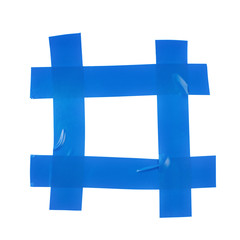 Obraz premium Square frame made of insulating tape