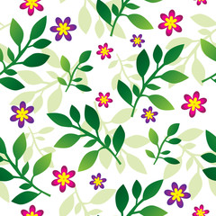 Floral seamless pattern