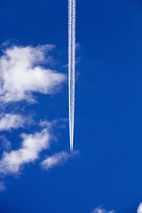 Plane in the sky  