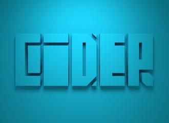 Drink alcohol beverage. Cider word lettering