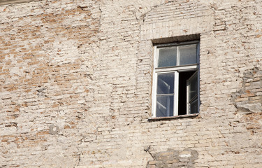 Fototapeta na wymiar part of the old building 