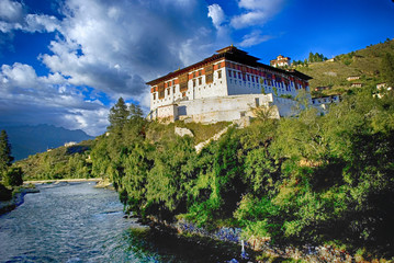 Fototapeta premium Paro Dzong, Bhutan