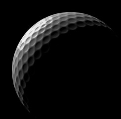 Golf ball in dark