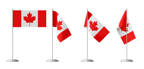 Small table flag of Canada