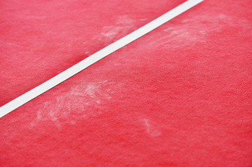 Detail with gymnastics floor