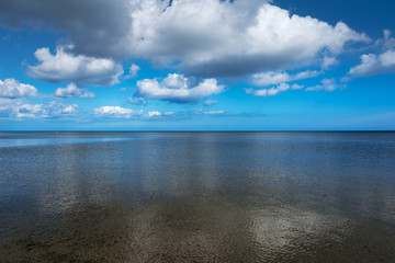 Calm in Baltic sea.
