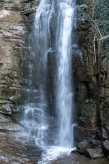 Image of waterfall, close-up. Tbilisi, Georgia