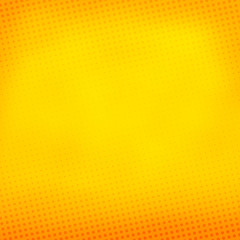 Yellow Blurred Background With Halftone Effect