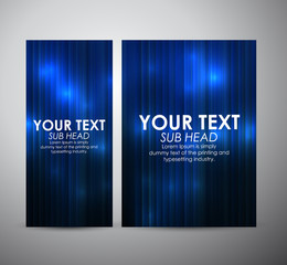 Fototapeta premium Abstract blue shining line pattern. Graphic resources design template. Vector illustration