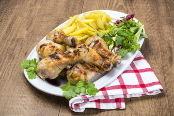 Muslos de pollo