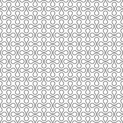 Seamless Geometric Pattern. Regular Tiled Ornament. Vector.