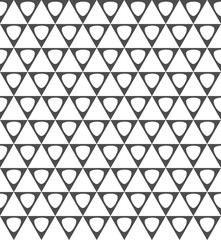 Seamless Geometric Pattern. Regular Tiled Ornament. Vector.