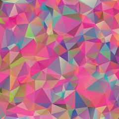 Abstract colorful geometric triangle background.