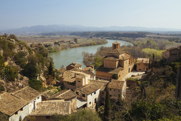 Fototapeta na wymiar Miravet village in Catalunya, Spain