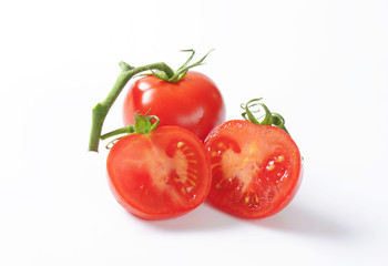 Ripe red tomatoes