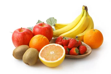 Poster フルーツの集合イメージ　Fruit set © Nishihama