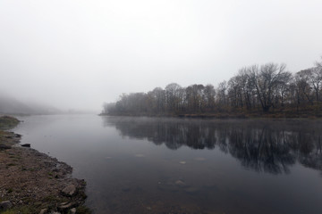 morning on the river  