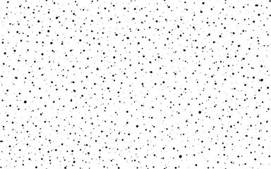 Gordijnen Rechthoekig naadloos patroon met zwarte stippen op witte achtergrond © yuravector