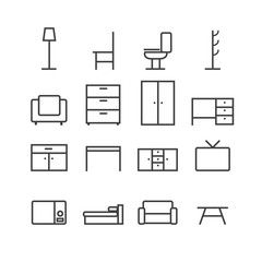 Furniture icons